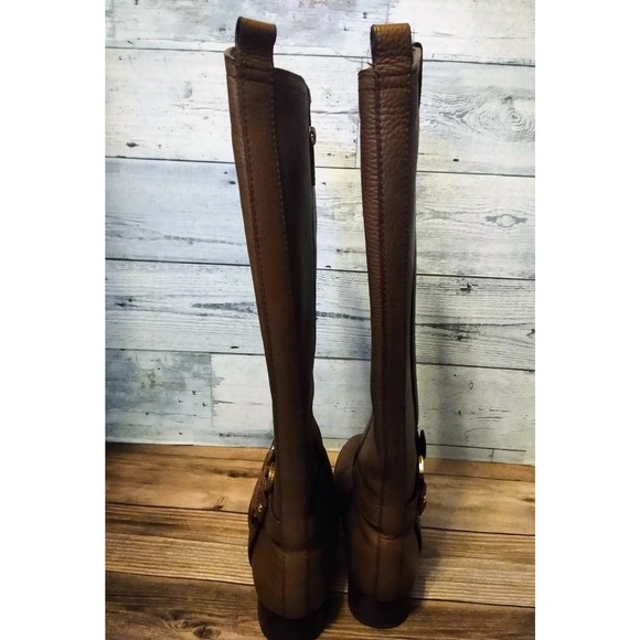 Tory Burch Amanda Riding Boots Size 6.5 - Picture 2 of 5